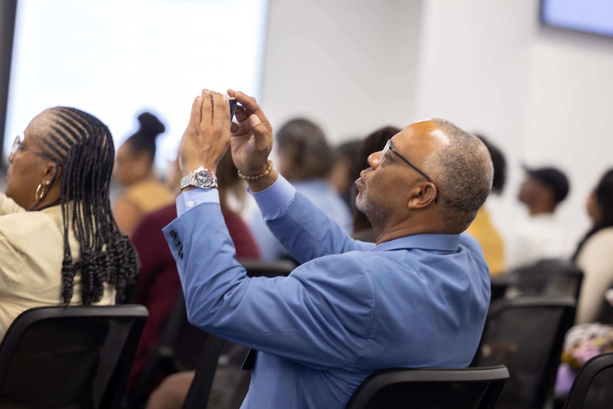 Photo from the Harris County Business Summit for the Office of Commissioner Rodney Ellis